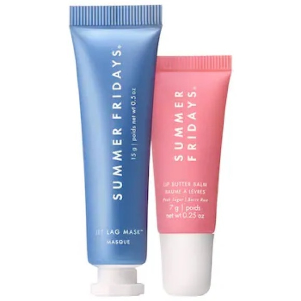 ✨ SUMMER FRIDAYS Mini Set — Butter Balm + Jet Lag Mask ✨ (Brand New in Box)